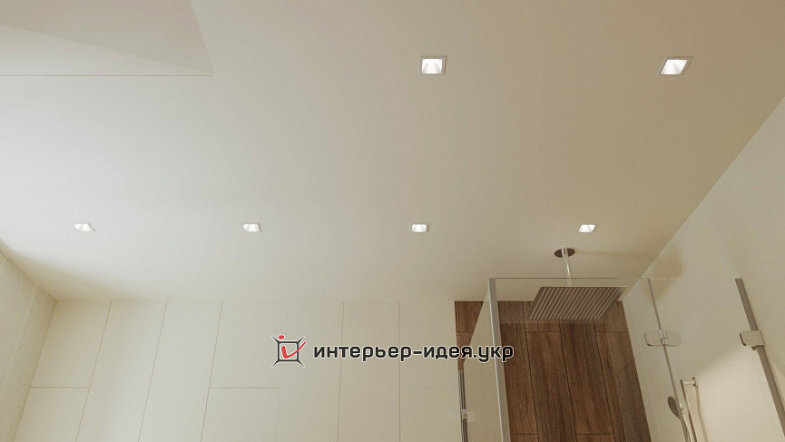Ванная комната &quot;с секретом&quot; в минималистичном стиле