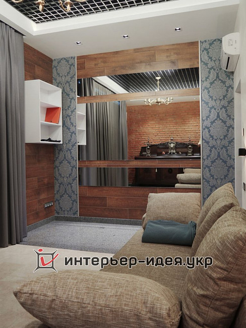 Реализация кабинета в стиле лофт