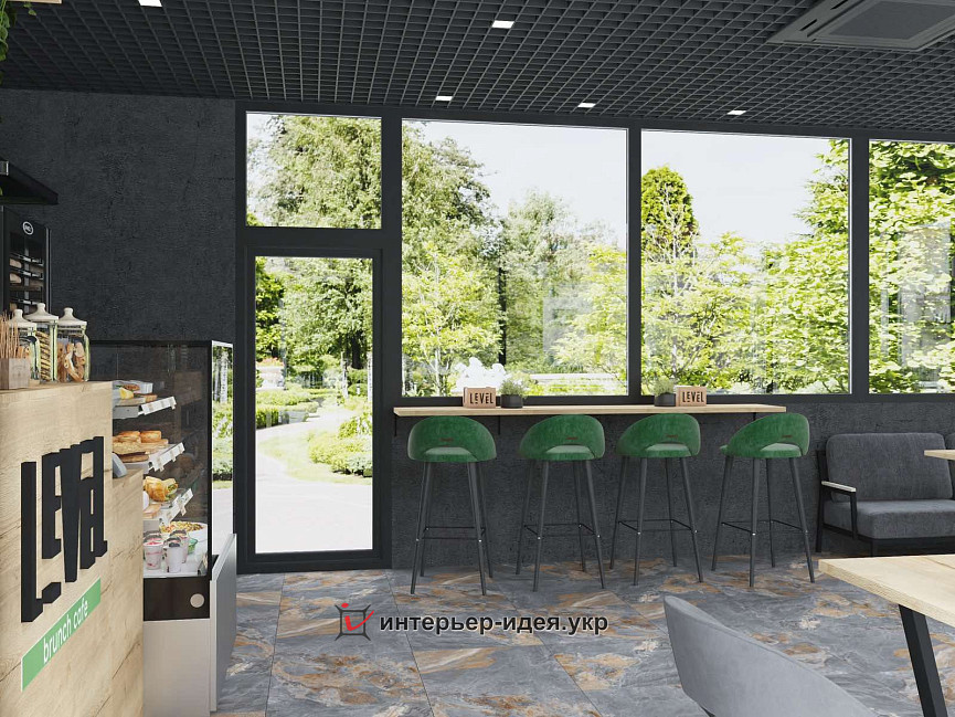 Кафе "Level" в п.г.т. Ратно