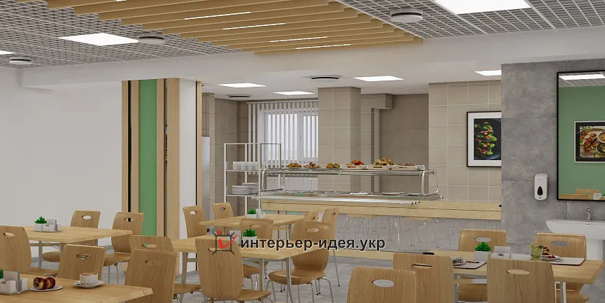 Дизайн столовой ООО &quot;ММ ПЕКЕДЖИНГ УКРАИНА&quot;