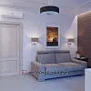 Дизайн лаконичного частного кабинета-гостевой