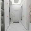 Прихожая и холл частного дома в стиле арт-деко