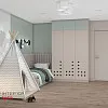 Детская в мятно-карамельных тонах.