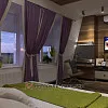 Дизайн спальни в насыщенно-темных тонах