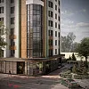 Дизайн фасада многоэтажки в Черкассах, по ул. Шевченка, 184
