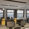 Дизайн офиса компании Orion-Glass в современном стиле